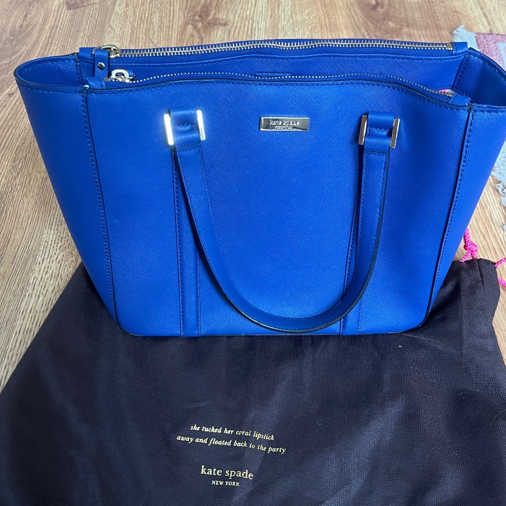 Royal Blue Kate Spade Shoulder Bag